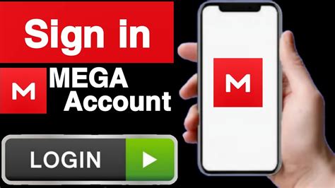 mega account sign in